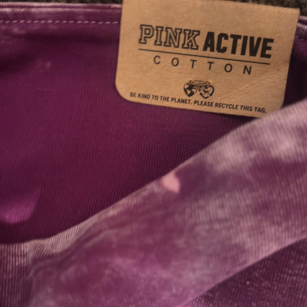 Pink by Victoria Secret Active Purple Leggings - Picture 2 of 7